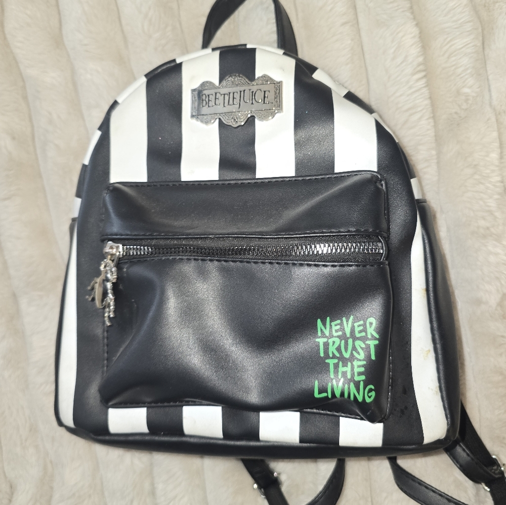 Beetlejuice backpack